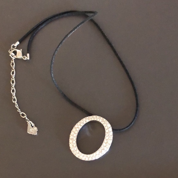 Swarovski Pave Crystal Necklace - Picture 10 of 11